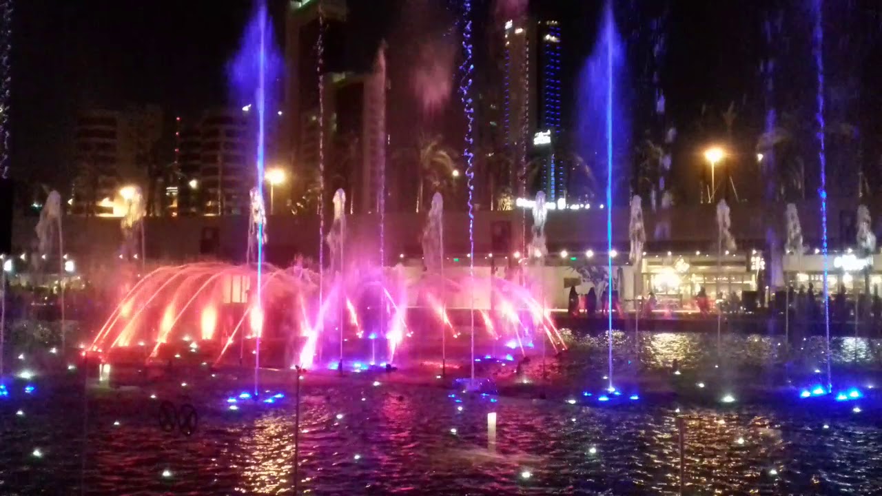 Dancing fountain  in kuwait