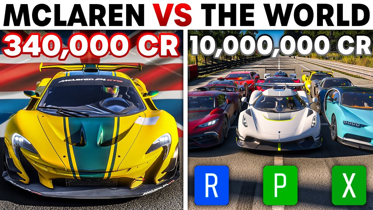 Forza Motorsport 8 | McLaren P1 GTR VS The World! | Is This The Most Insane McLaren Ever Made?
