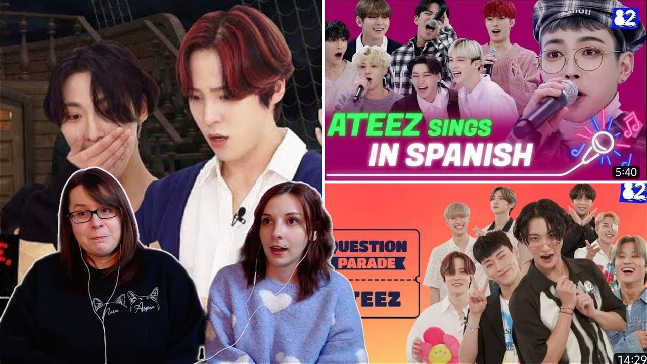 ATEEZ (에이티즈) hello82 Try-lingual + Question Parade + Undercover82 + You Write, We Act Reaction