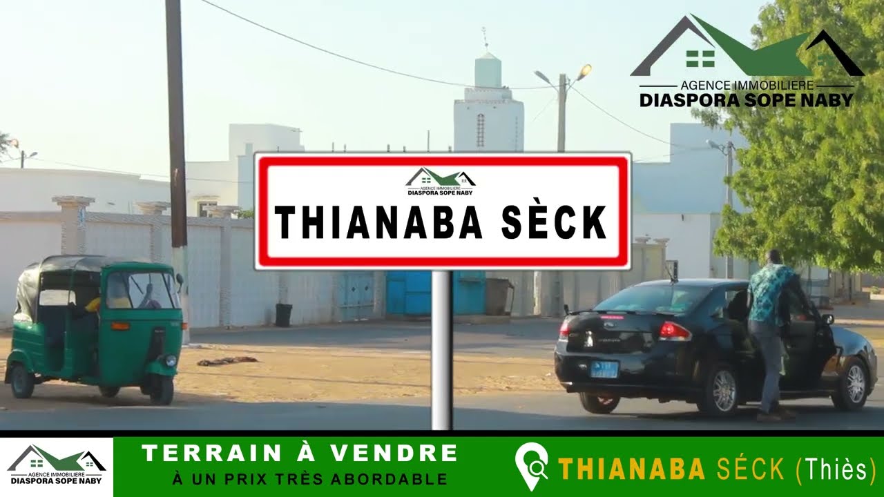 Terrain à vendre à Thienaba ( Thiès, Sénégal ) 🤗