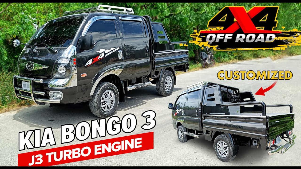 4WD OFFROAD KIA BONGO 3 | J3 Turbo Engine