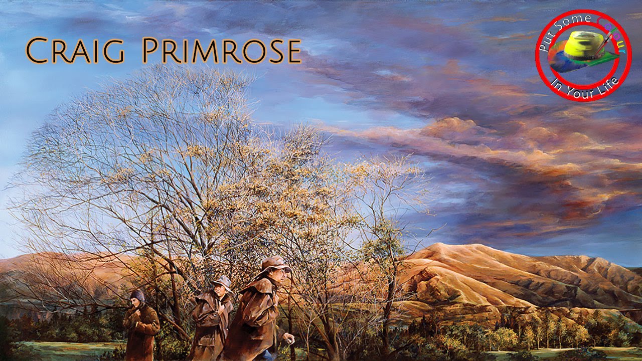 Oil painting techniques and tutorial with Craig Primrose I Colour In Your Life