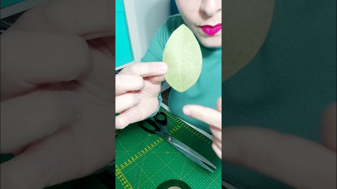 TUTORIAL: Foglia in pannolenci