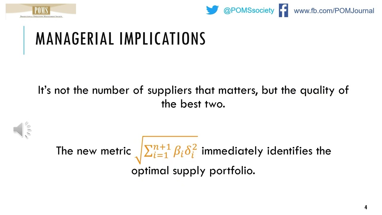 Multi-Sourcing Procurement Management: A Closed-Form Mean&ndash;Variance Approach