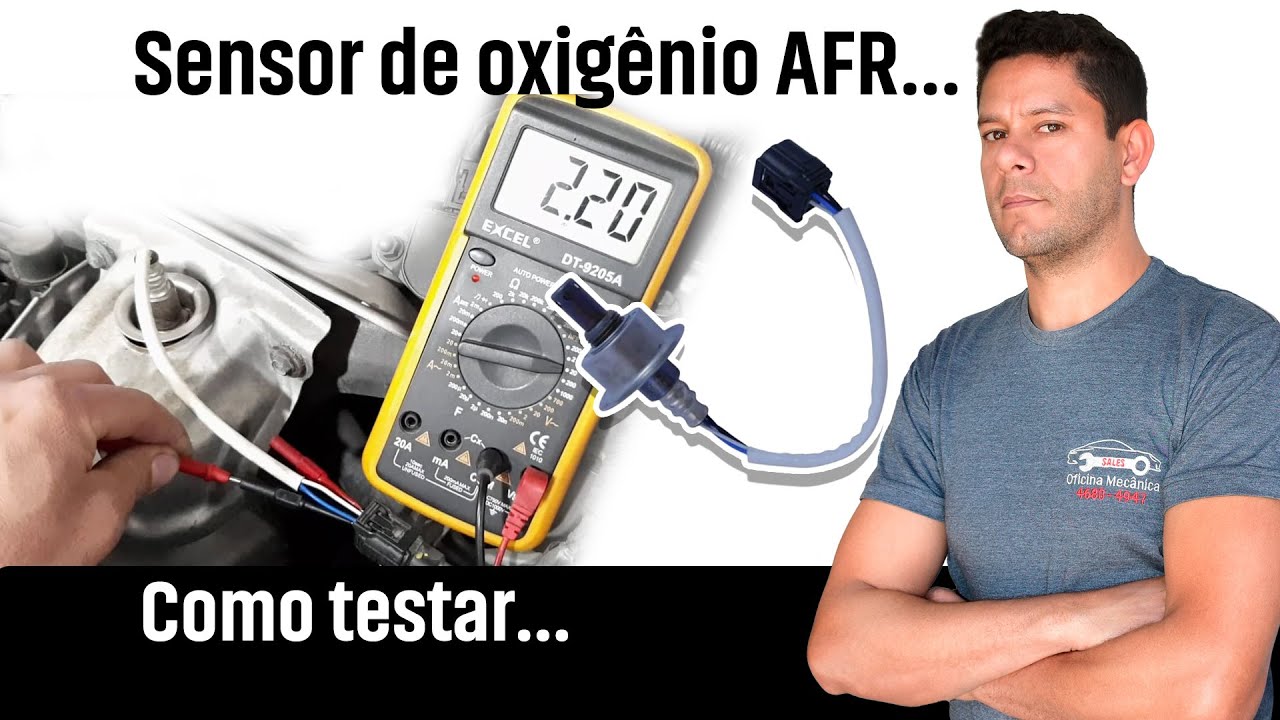 Sensor de Oxigênio AFR - Como Testar - New Cívic 1.8 Flex
