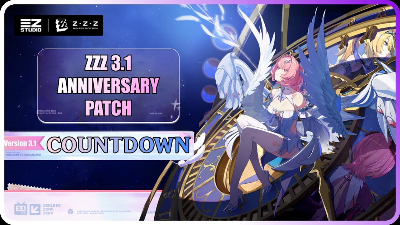 Zenless Zone Zero 3.1 Countdown | Remielle Banner Countdown | ZZZ 3.1Live Countdown