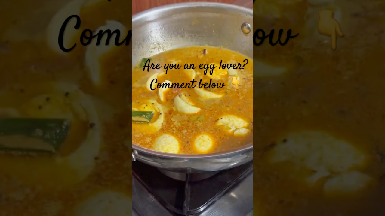 Egg gravy |best combo with string hopper 😋