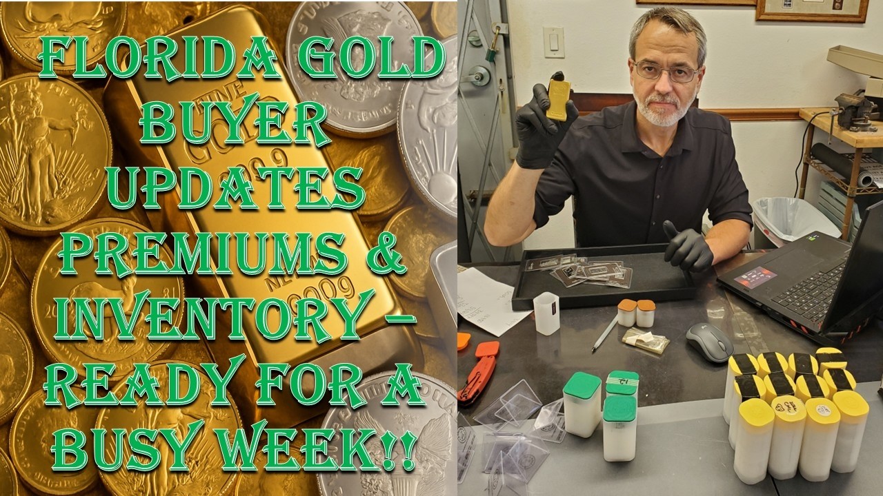 Florida Gold Dealer Updates Premiums & Inventory - 7/6/26 - Prepping for Another Busy Week!!!