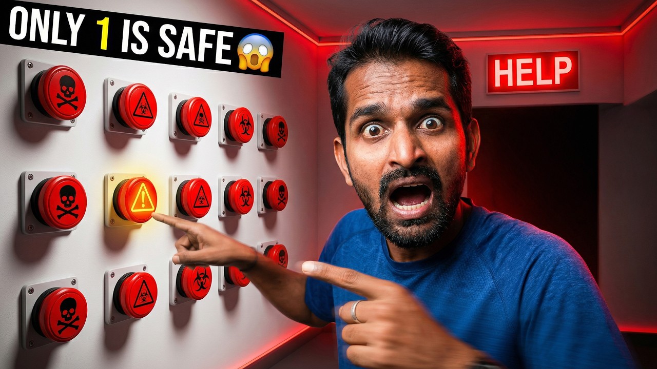 Don&rsquo;t Select The Wrong Number Challenge 🔥🔥 Dirty Mystery Cage Challenge 😱😱 Telugu Adventures
