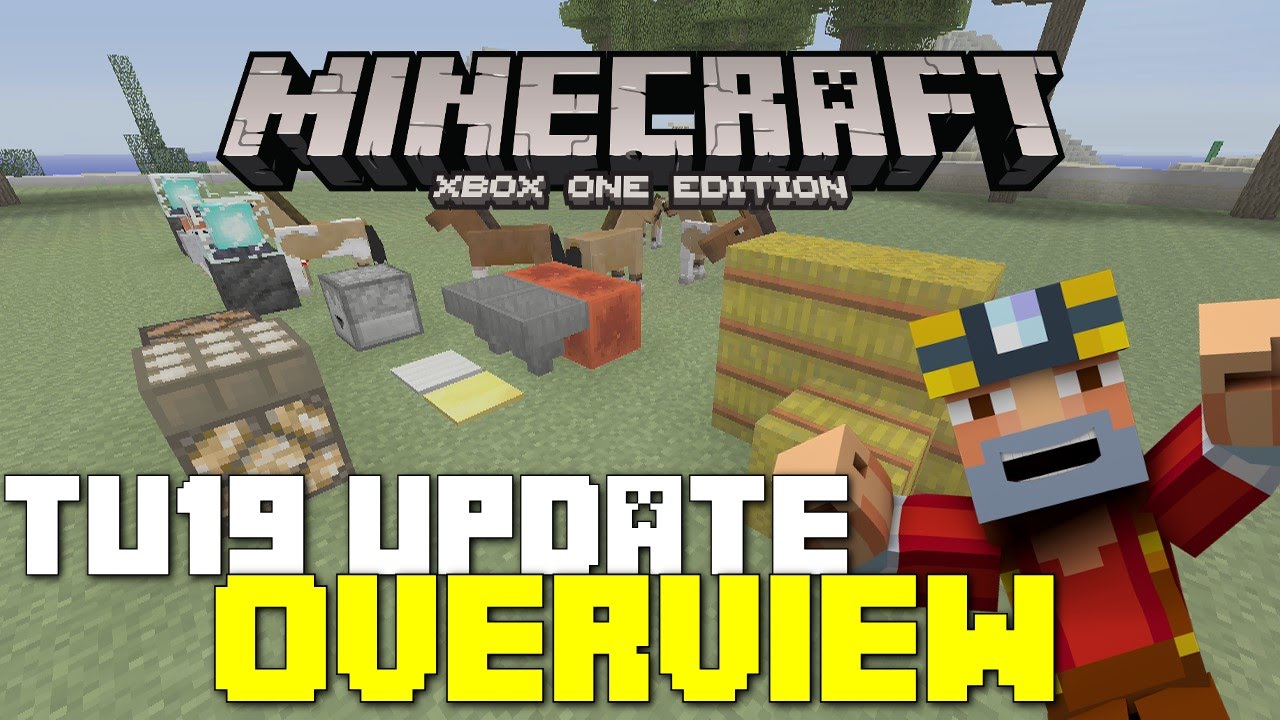 Minecraft Xbox 360/One: TU19 Update! - FULL Overview w/ New Features!