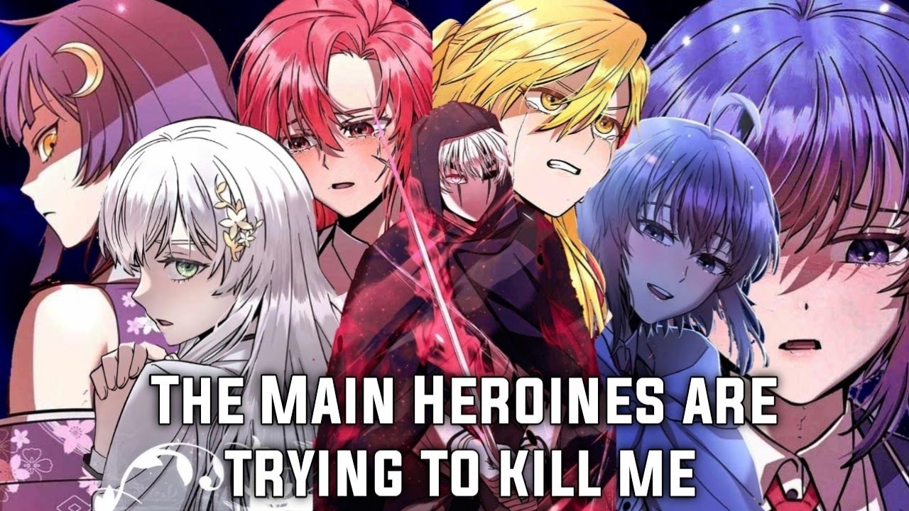 I am HERO but HEROINES wants to KILL me explained in Hindi  @manhwa @anime 