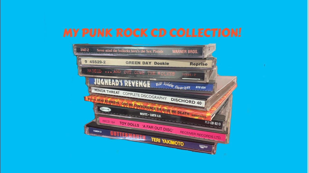 My punk rock CD collection