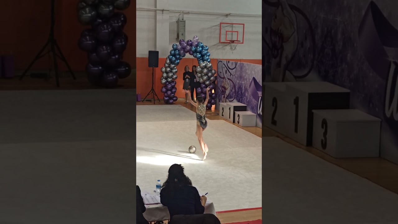 Ritmik Jimnastik Top Serisi Ceylin G&uuml;nce Karanfil