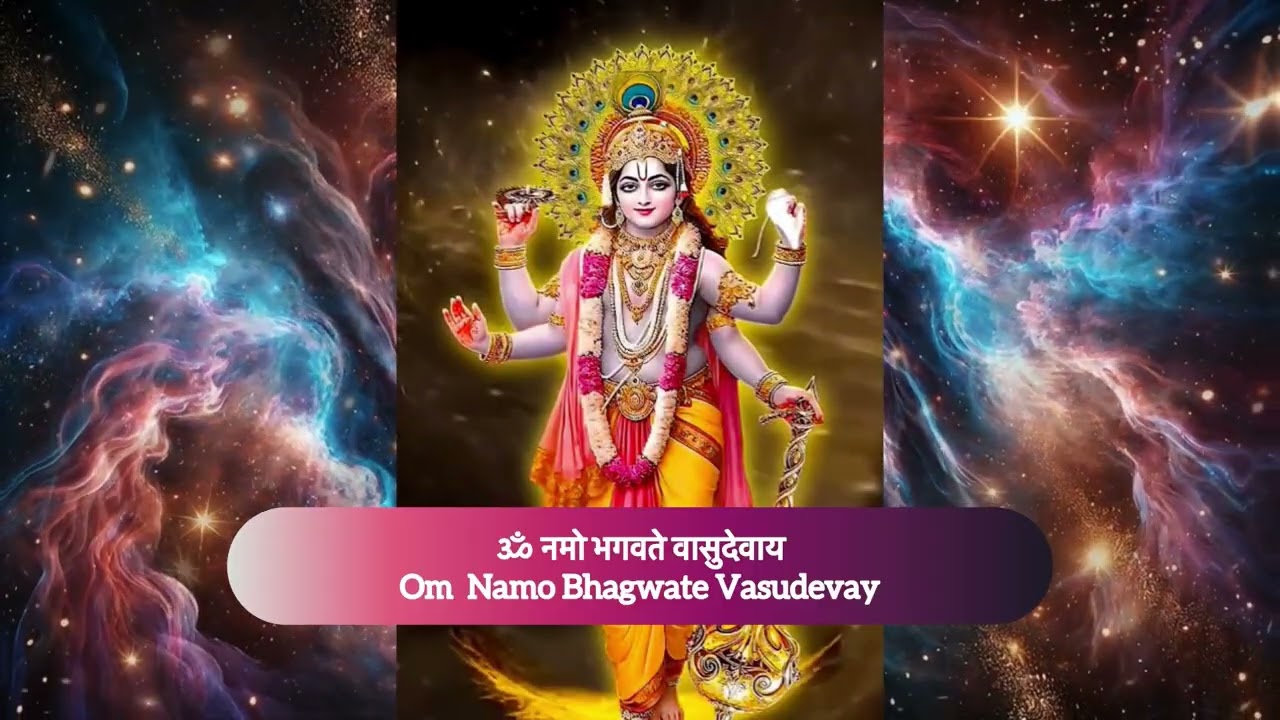 Om Namo Bhagavate Vasudevaya | Lord Vishnu Matra | ॐ नमो भगवते वासुदेवाय 