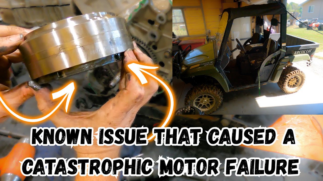 Did The Flywheel Cause This Catastrophic Failure?(Arctic cat prowler xt650)