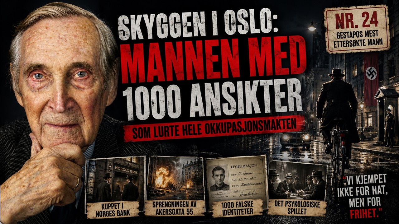 Skyggen i Oslo: Mannen med 1000 ansikter som lurte hele okkupasjonsmakten