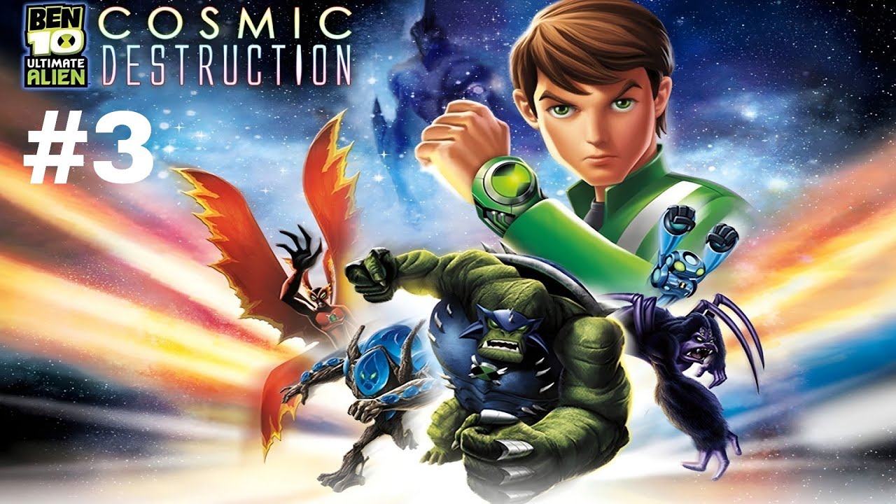 Ultimate Spidermonkey - Ben 10 Ultimate Alien Cosmic Destruction Gameplay Part 3