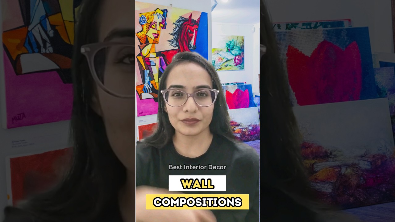 Unlock Inner Artist: How to create Stunning Wall composition - #interiordesign Hacks ! #goldenratio