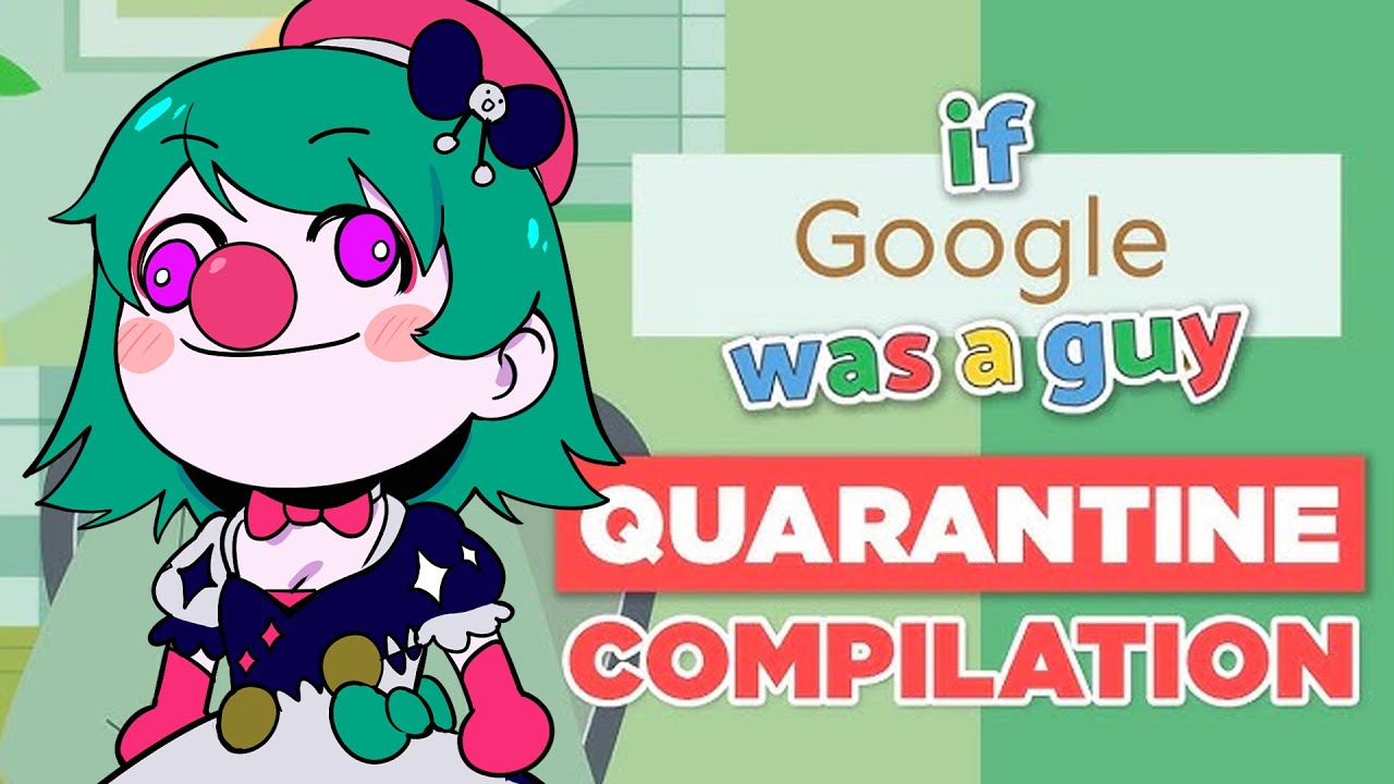 Если бы Google был жив | Девушка-клоун реагирует на парня из Google