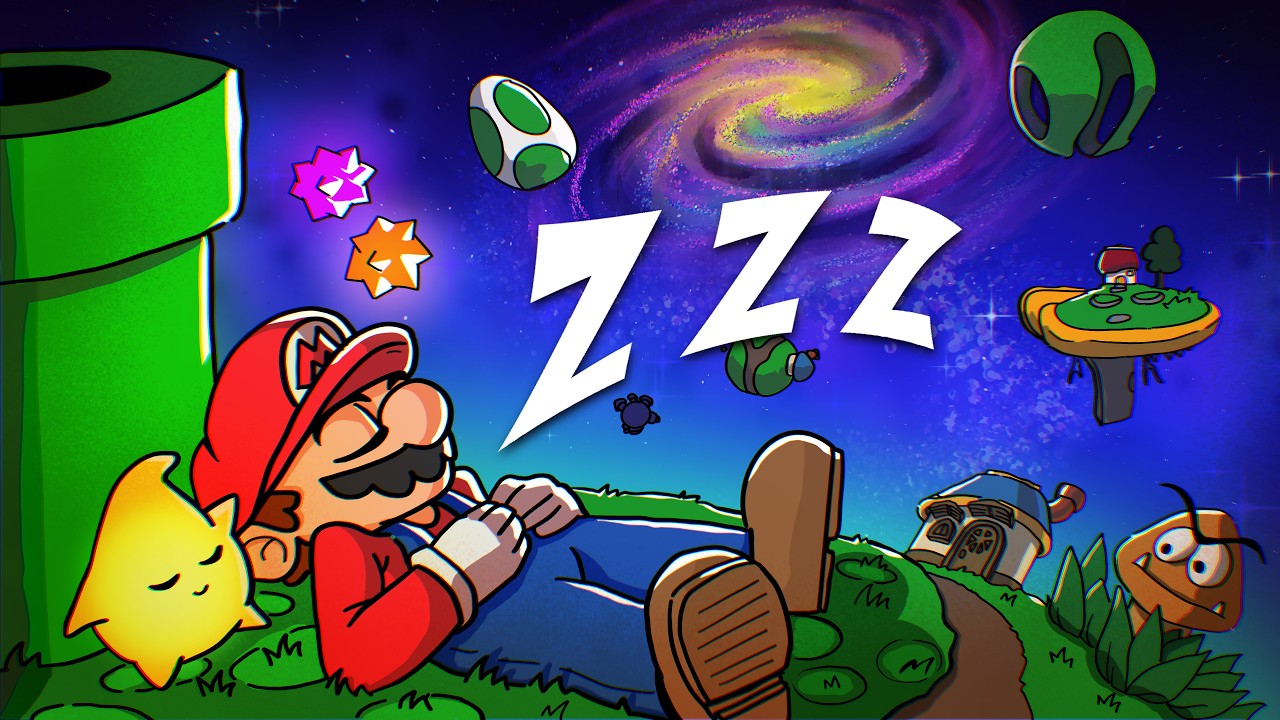 2h of Super Mario Galaxy Facts to Fall Asleep to