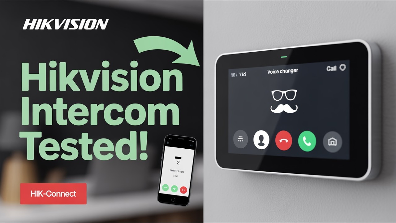 This Hikvision Intercom Blew My Mind! (Voice Changer Test)