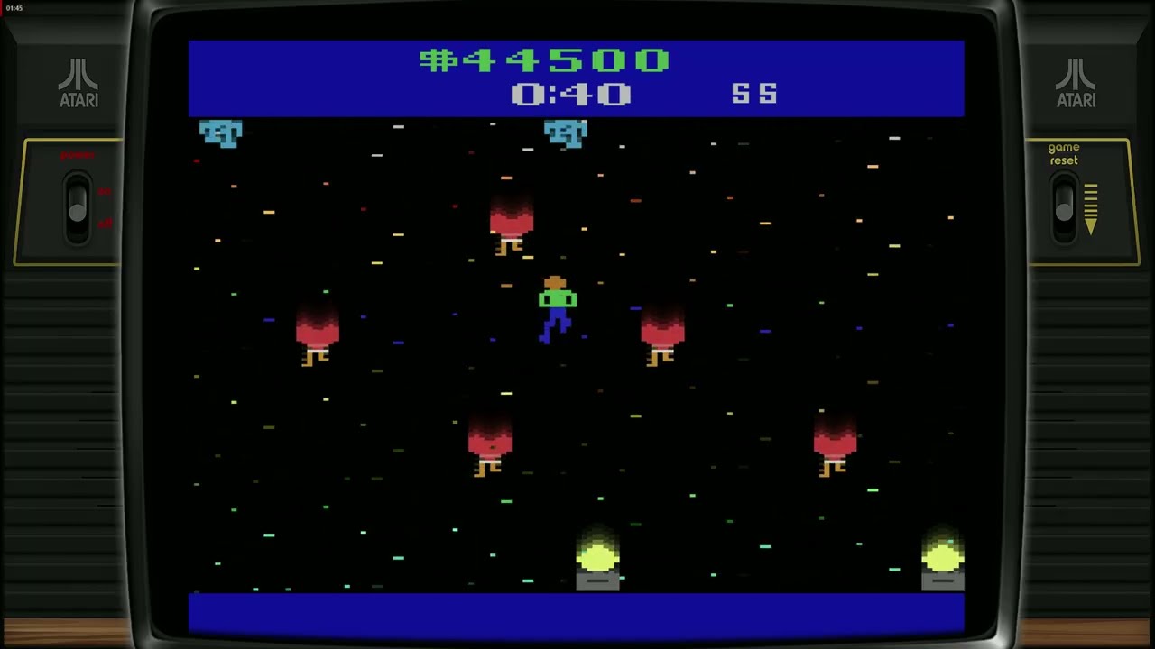 Journey Escape on Atari 2600 – Rock Band Licensed Game Gameplay