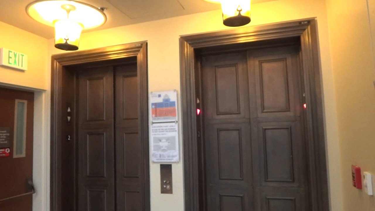 Unique Montgomery Elevators - Los Angeles Public Library
