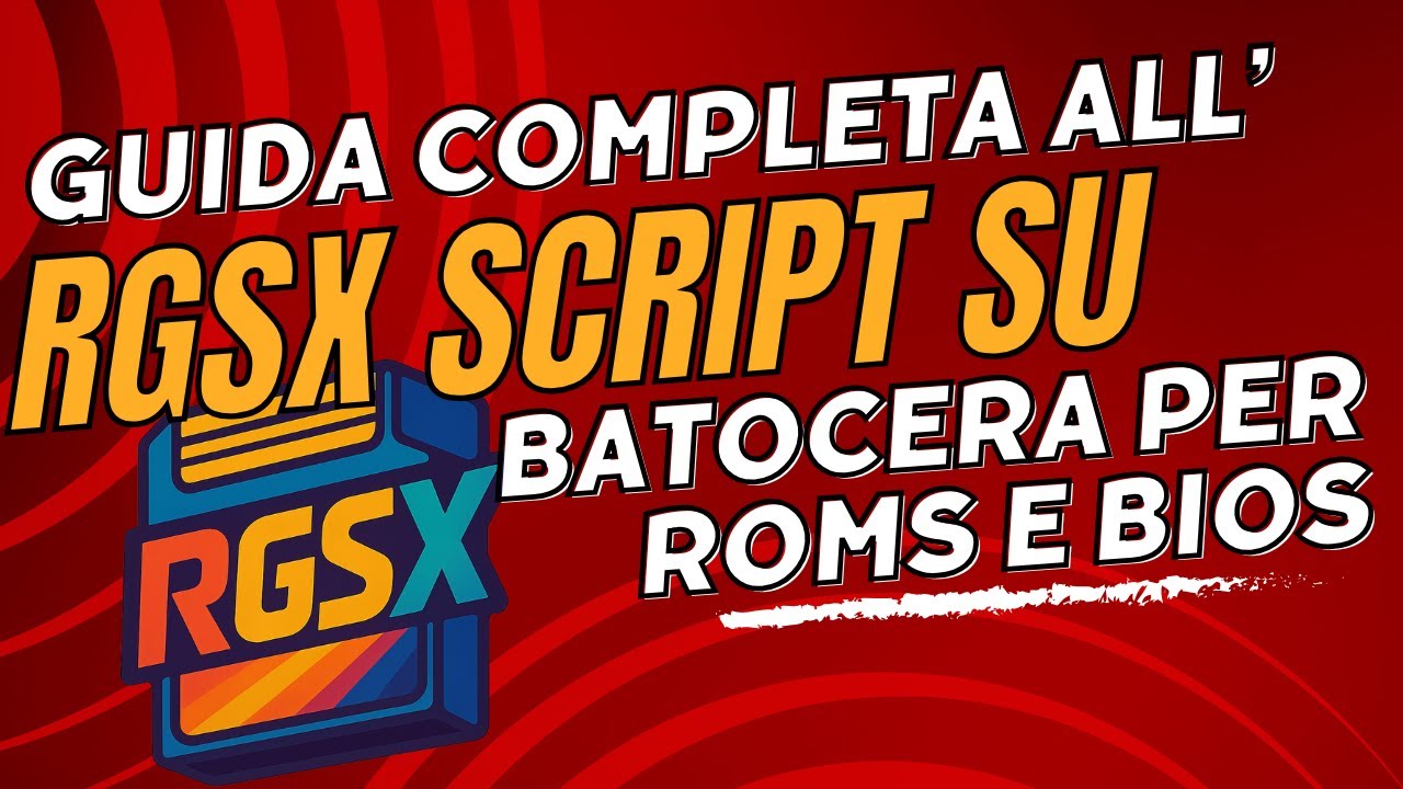 Guida completa all' RGSX Script per roms e bios
