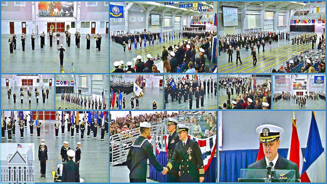 U.S. Navy Recruit Training Command Graduation on January 24, 2024.