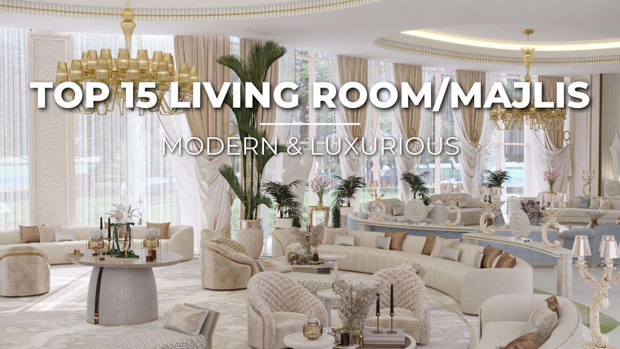 15 трендовых идей дизайна гостиной/меджлиса