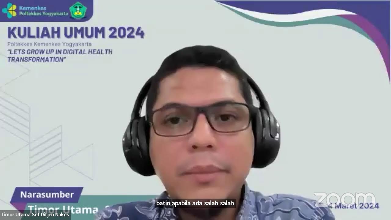 Sosialisasi Updating Data Mandiri SDMK melalui SATUSEHAT SDMK