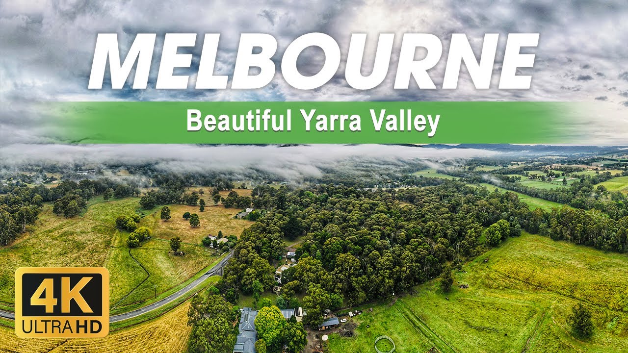 Beautiful Yarra Valley | Scenic Drive-through | Yarra Junction to Lilydale Melbourne Australia | 4K