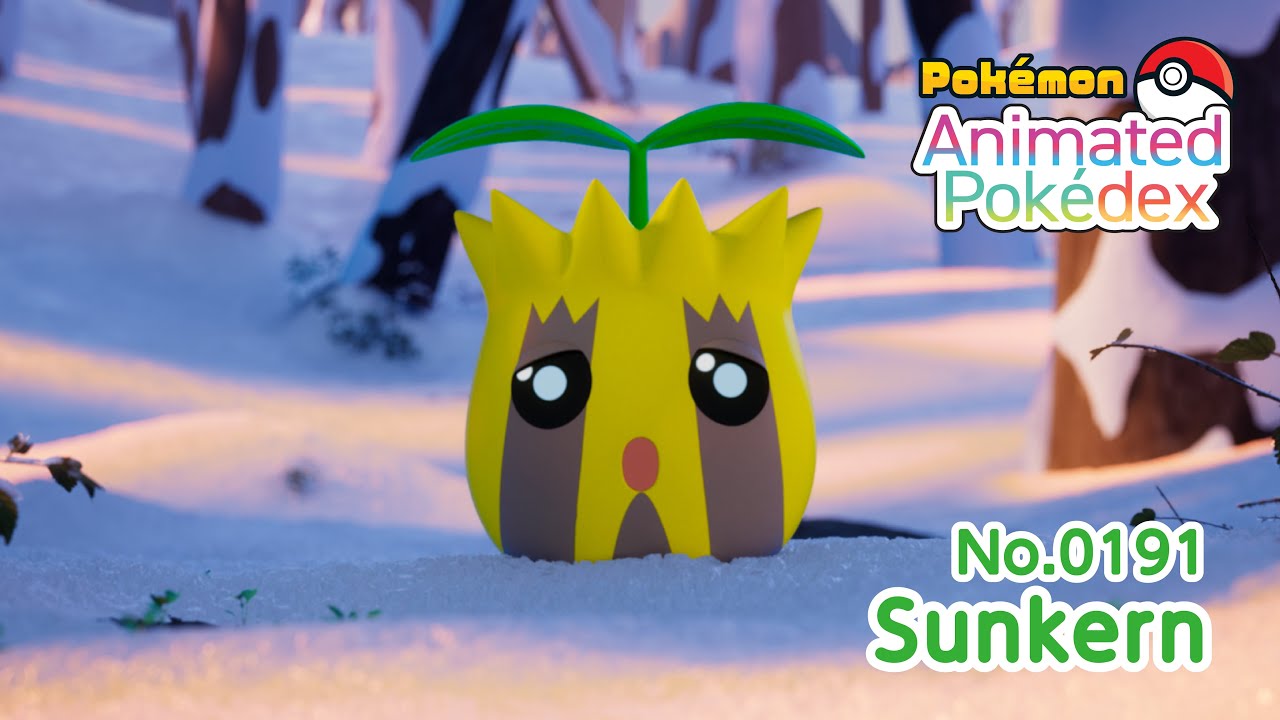 Pok&eacute;mon animated Pok&eacute;dex No.0191 