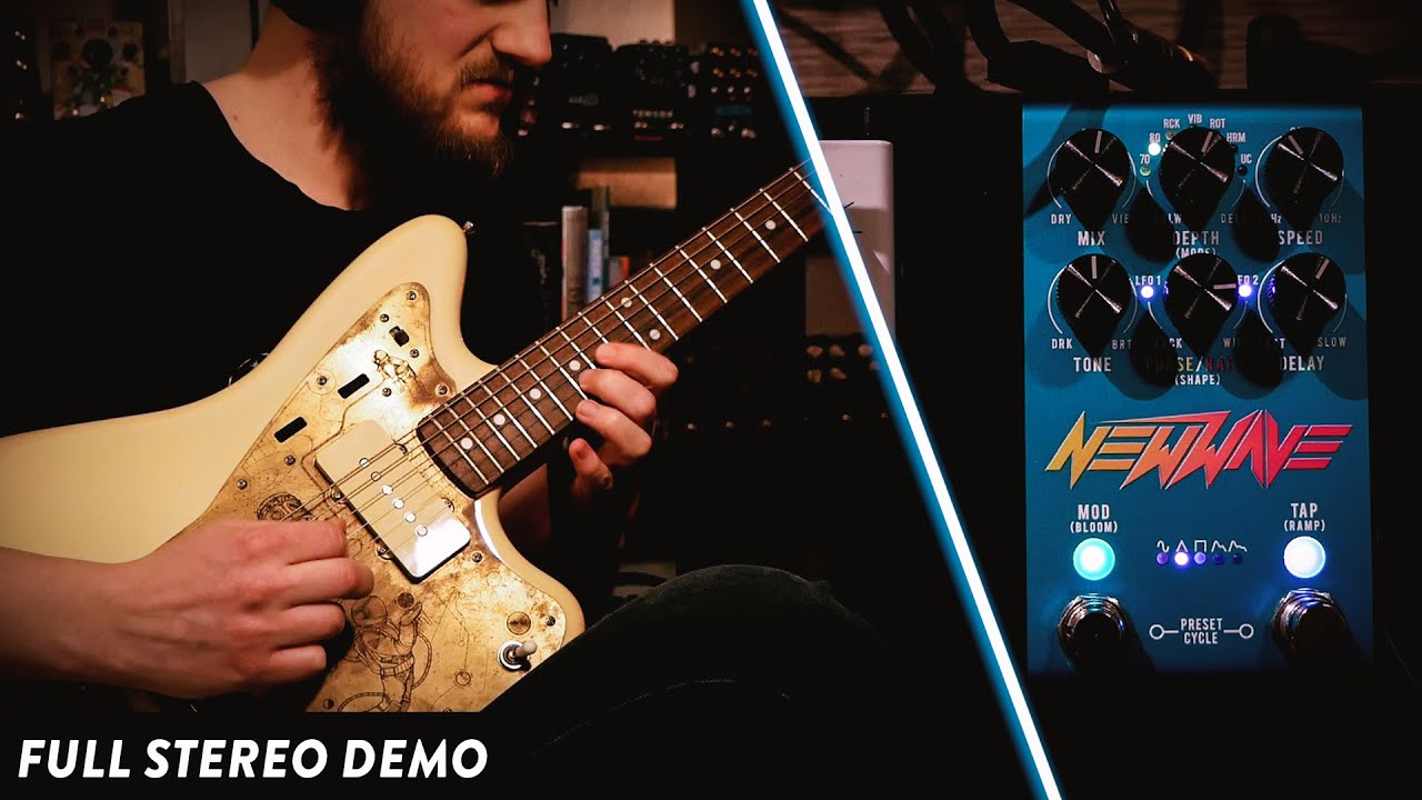 Jackson Audio New Wave Stereo Chorus/Vibrato In-Depth Demo