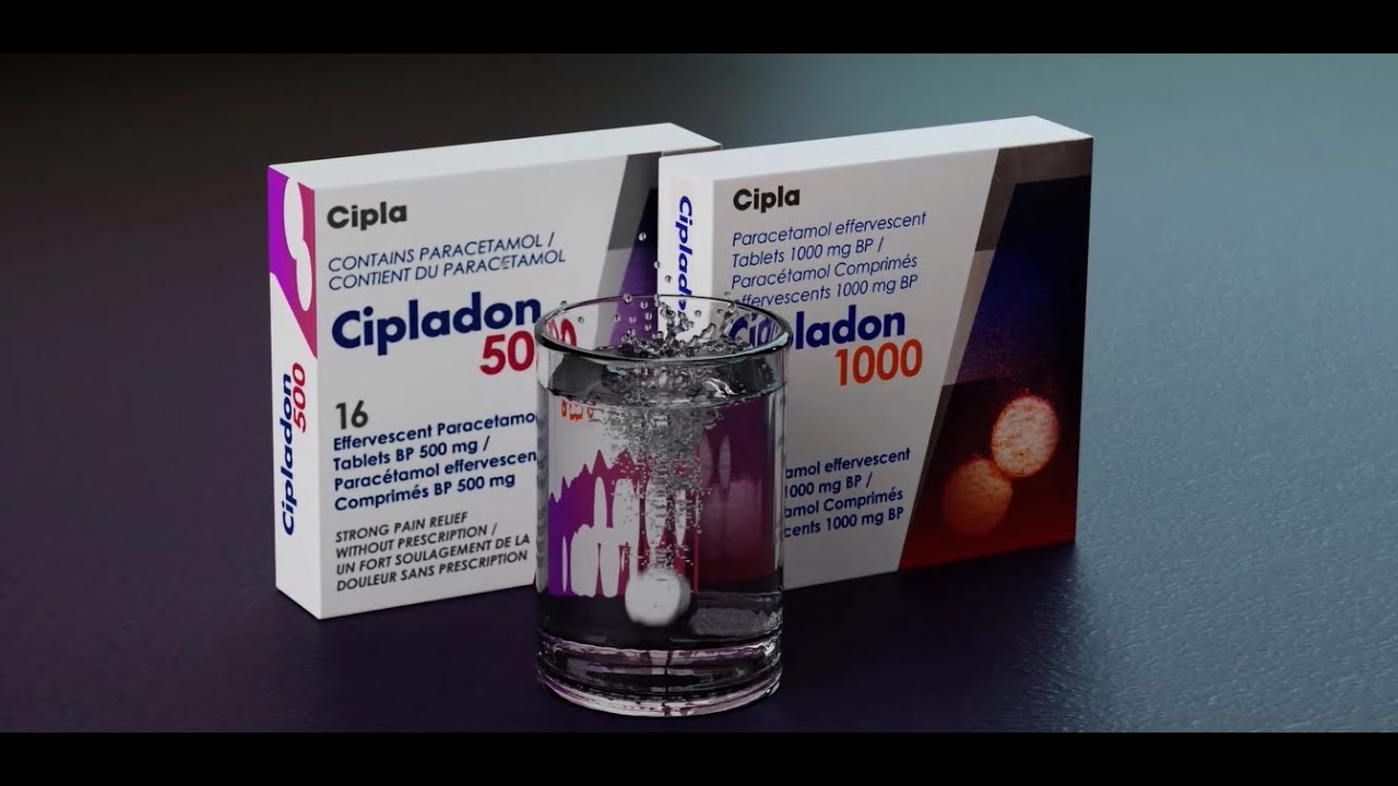 How to use Cipladon 500mg and Cipladon 1000mg effervescent tablets