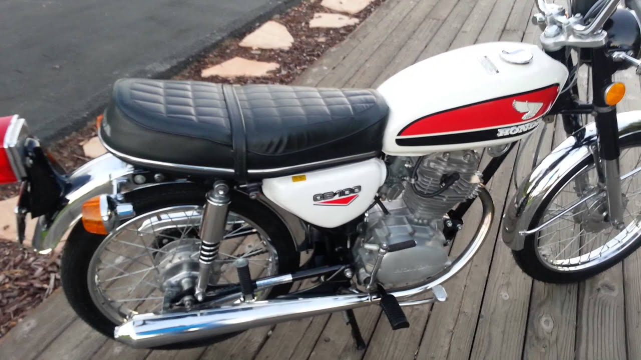 Restored 1972 Honda CB100