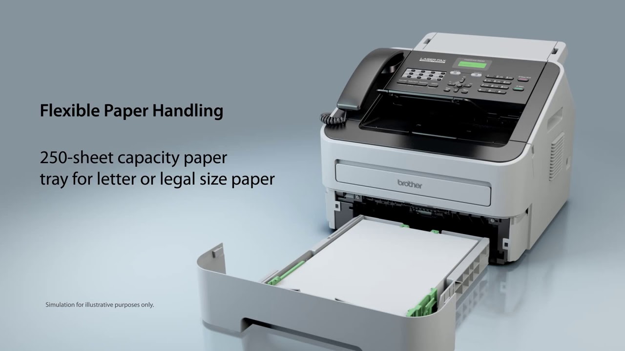 Brother High Speed Laser Fax  IntelliFAX 2840