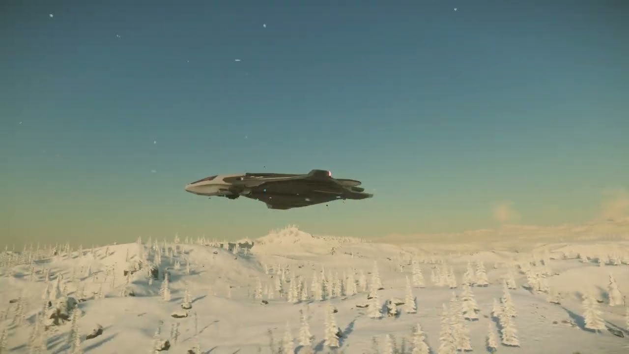 Star Citizen полёт над Майкротек