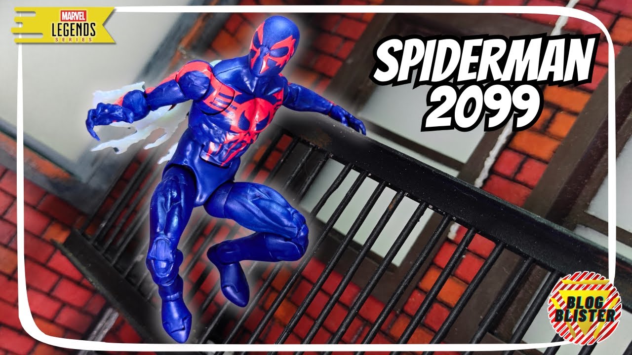 Marvel Legends Spiderman 2099 Retro Card 2025 Reseña Review En Español