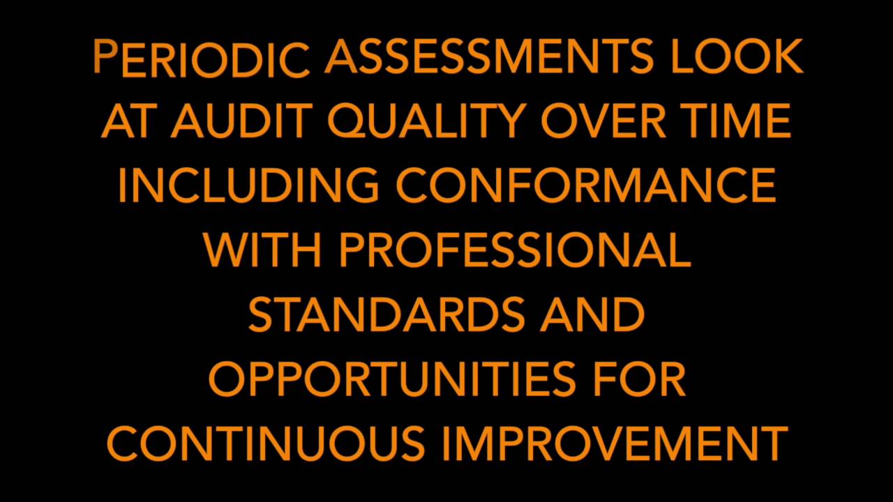 Internal Audit Quality Assurance and Improvement Program