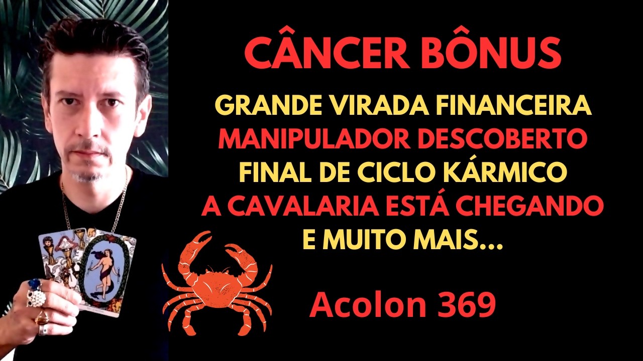 Câncer Bônus - A Cavalaria está chegando #cancer #signodecancer #tarot #baralhocigano #magia #taro