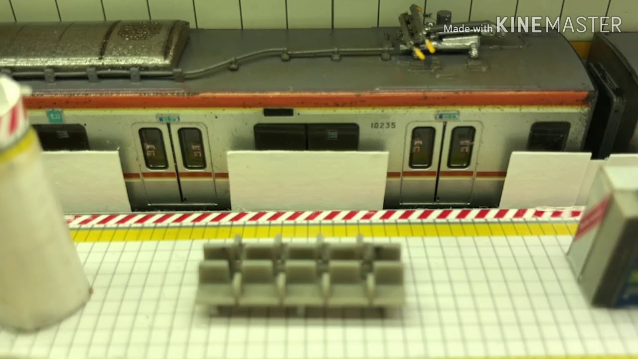【鉄道模型】有楽町線10000系 平和台 走行動画