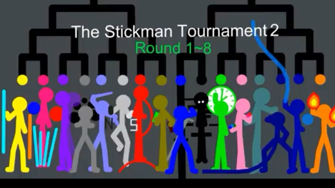The Stickman Tournament 2 //ROUND 1~8//
