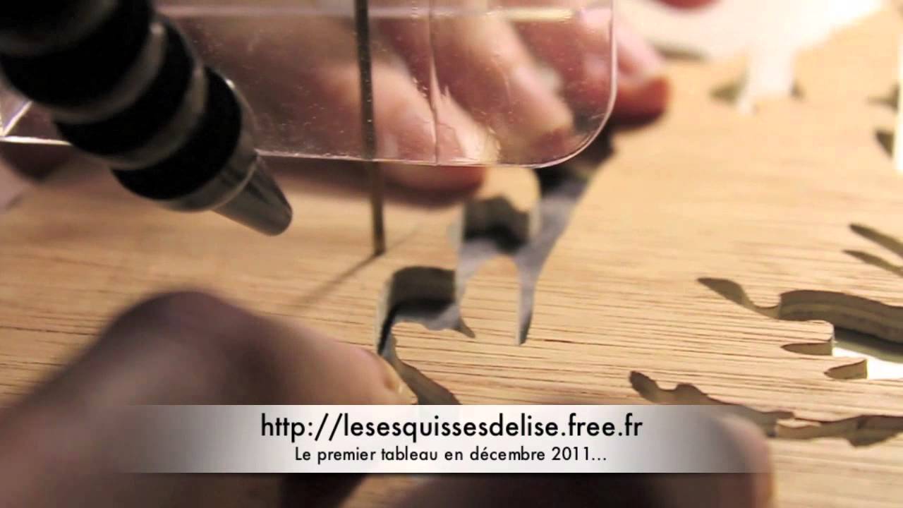premier tableau en chantournage