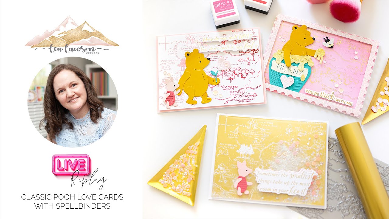 Live with Lea featuring January Spellbinders products