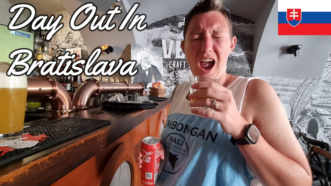 Exploring Bratislava's Old Town | Bars, Sights, and Stunning Views | Slovakia | travel vlog