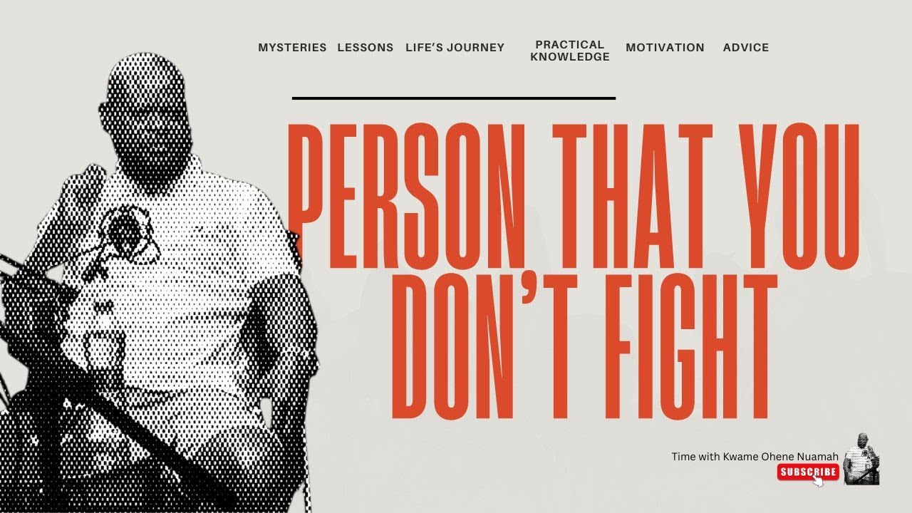 The One Person You Should NEVER Fight | A Powerful Life Lesson