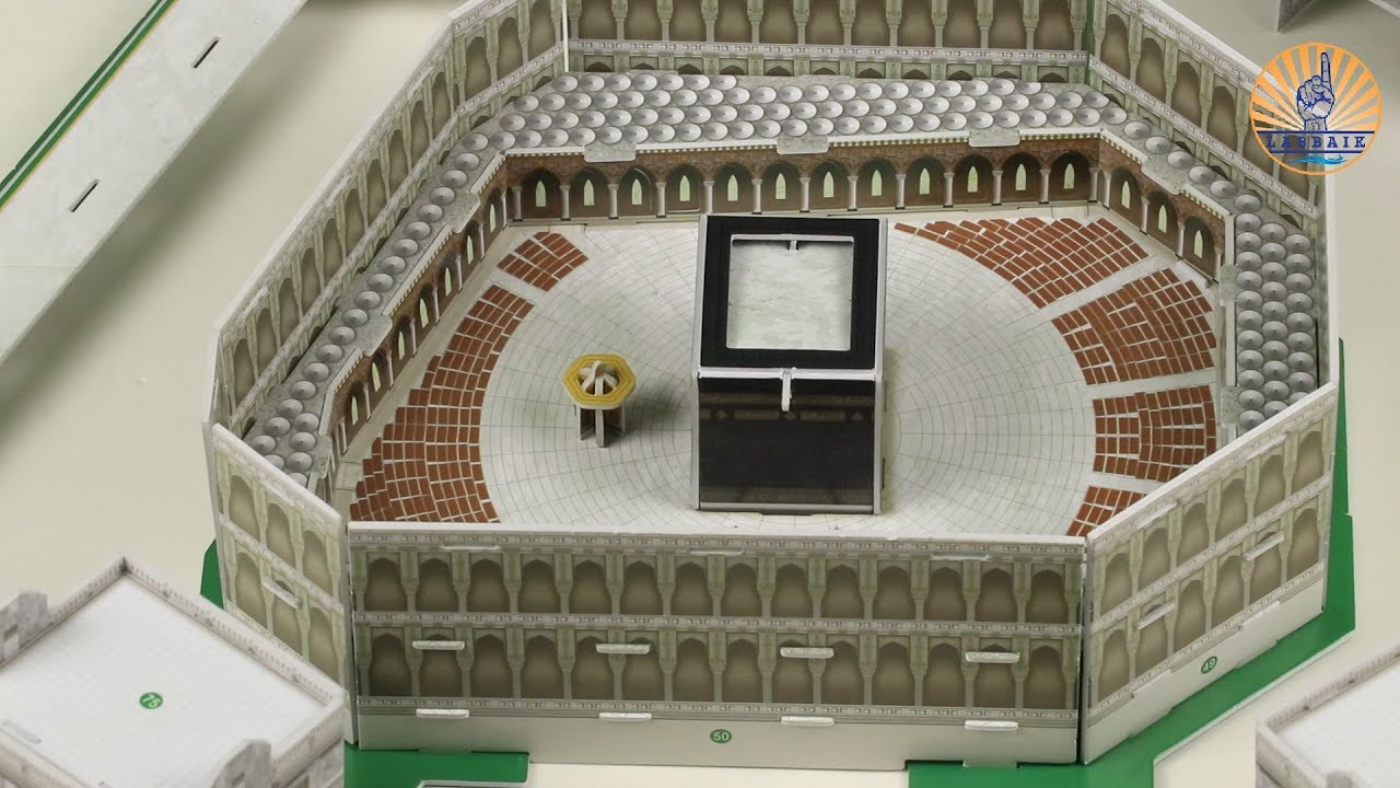 Non-Muslim Trying to Make Mecca/Makkah || Making Haram Sharif from Respect & Love (DIY step by step)