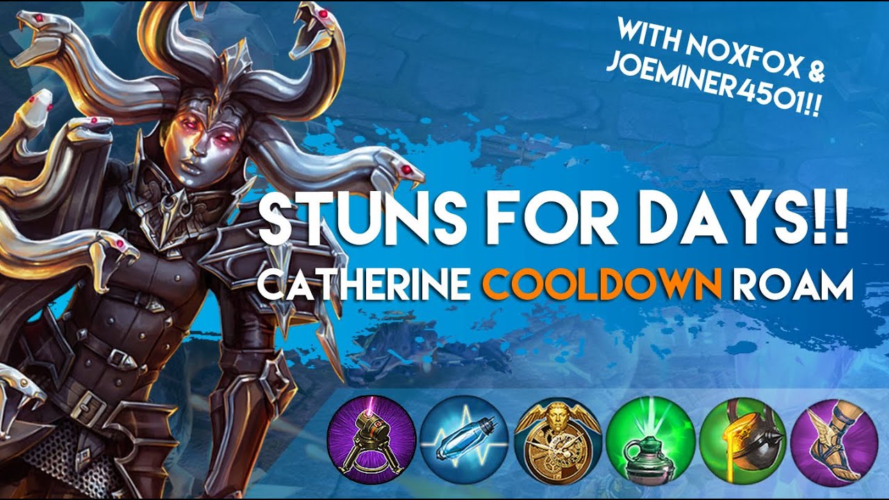 Vainglory Gameplay - Episode 170: Stuns for days!!!! Catherine |Cooldown| Roam Gameplay |1.14|