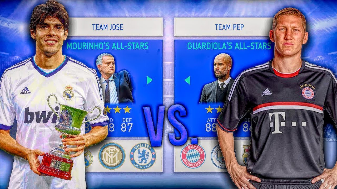 Guardiola's ALL-STARS vs. Mourinho's ALL-STARS! - FIFA 19 Career Mode
